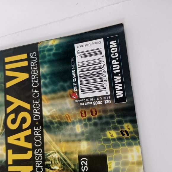 Electronic Gaming Monthly Mag Final Fantasy 7 Issue 195 Oct 05 *MIN WEAR - Picture 4 of 14